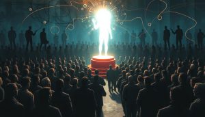 The “false expert” phenomenon and its influence on collective behavior.