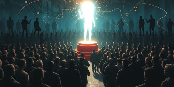 The “false expert” phenomenon and its influence on collective behavior.