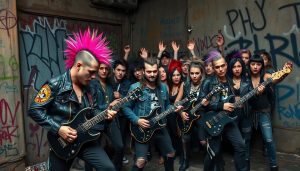 The Punk Rock Scene of the 1980s