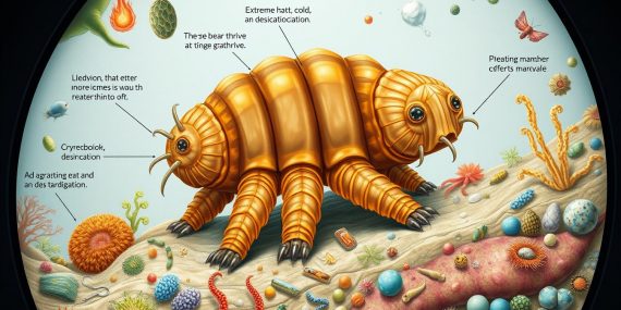 The biology of tardigrades: The secret of the most resilient creatures on Earth.