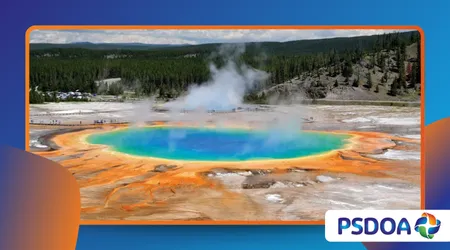 Sulfur Springs That Change Color With the Weather