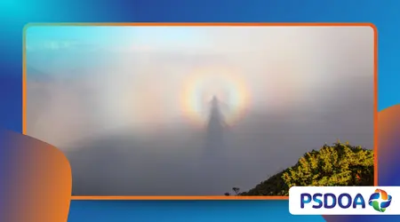 Brocken Spectre: The Giant Mountain Shadow Optical Illusion