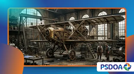 The Clockwork Airplane That Never Got Off the Ground