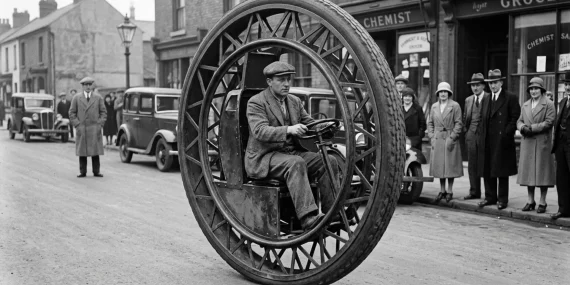 Dynasphere: The One-Wheel Vehicle That Never Took Off