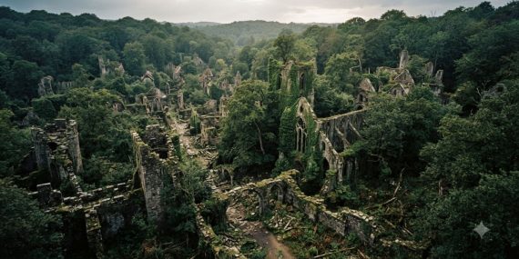 The Lost Medieval Towns Swallowed by Forests