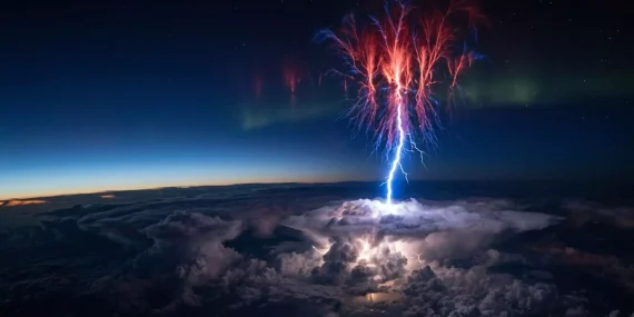 Gigantic Jets: Lightning That Shoots Into Space