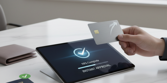 Get your credit card in minutes!